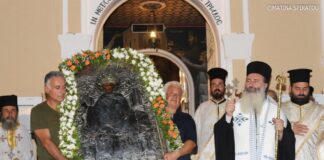 Με λιτανεία και επιμνημόσυνη δέηση η εορτή του Αγίου Σπυρίδωνος στο Αργοστόλι Κεφαλονιάς στις 11/08