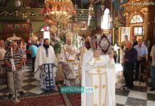 Πανηγυρίζει ο Ιερός Ναός Αγίας Τριάδος στο Ληξούρι για την εορτή του Αγίου Πνεύματος με Αρχιερατική Θεία Λειτουργία και πανηγυρικό Εσπερινό