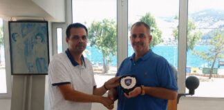 Τιμητική βράβευση του Πλοιάρχου ΛΣ Αθανάσιου Σιούτη από την ΕΠΛΣΚΙ